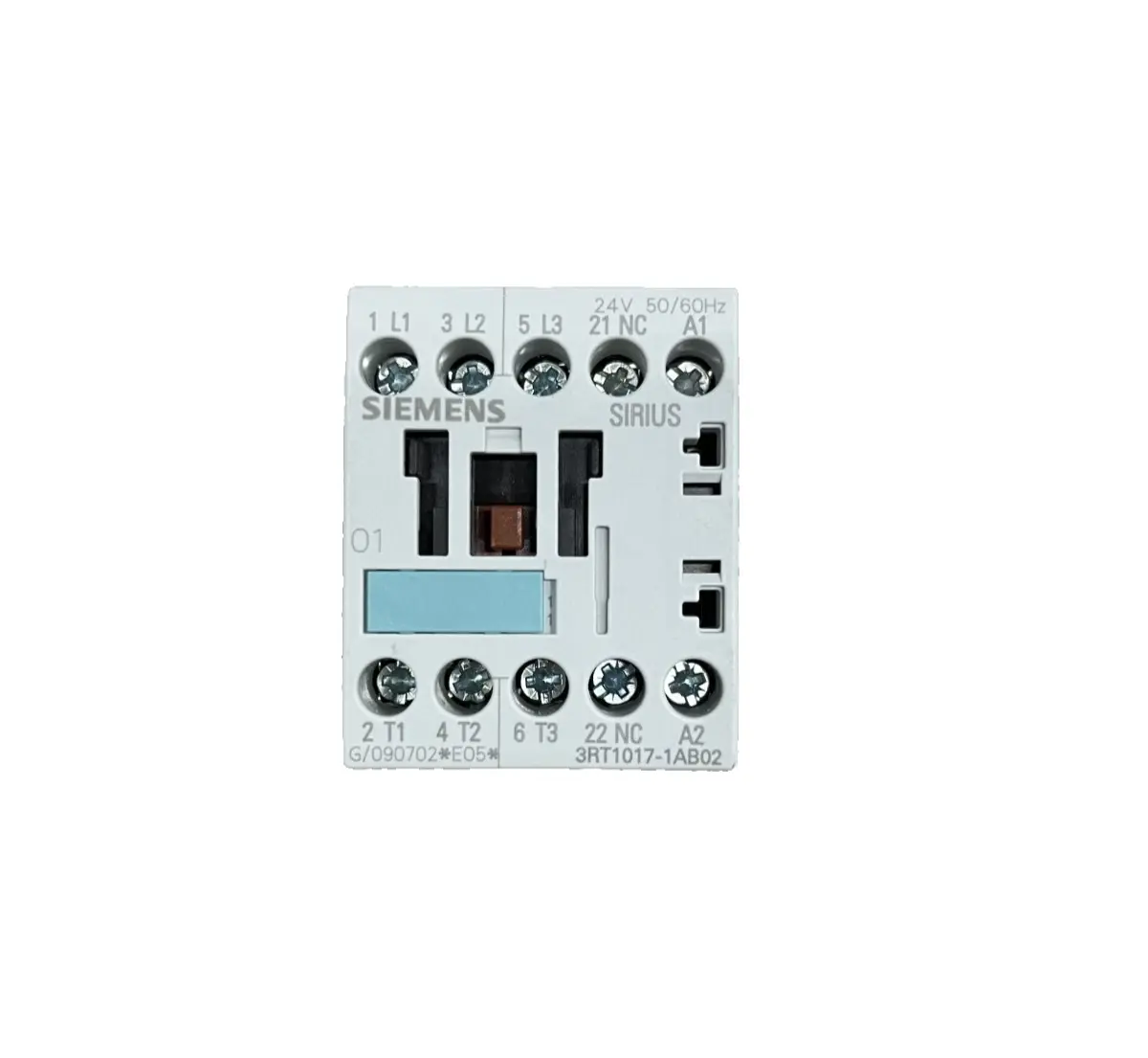 Siemens Power Contactor 5.5kW 24VAC 50/60HZ 3RT1017-1AB02 (40004399) Image 3