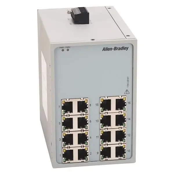 Allen Bradley Stratix 2000 unmanaged switch, 16 1783-US16T (40010925)