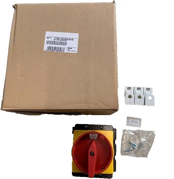 Eaton Moeller Circuit Breaker, Panel-Mount, Red/Yellow P5-125/EA/SVB Image 2