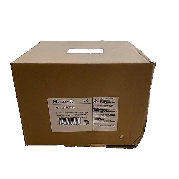 Eaton Moeller Circuit Breaker, Panel-Mount, Red/Yellow P5-125/EA/SVB Image 4