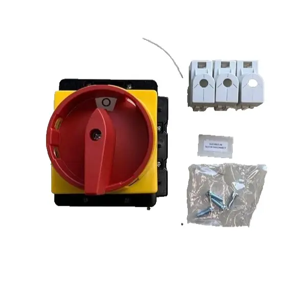 Eaton Moeller Circuit Breaker, Panel-Mount, Red/Yellow P5-125/EA/SVB