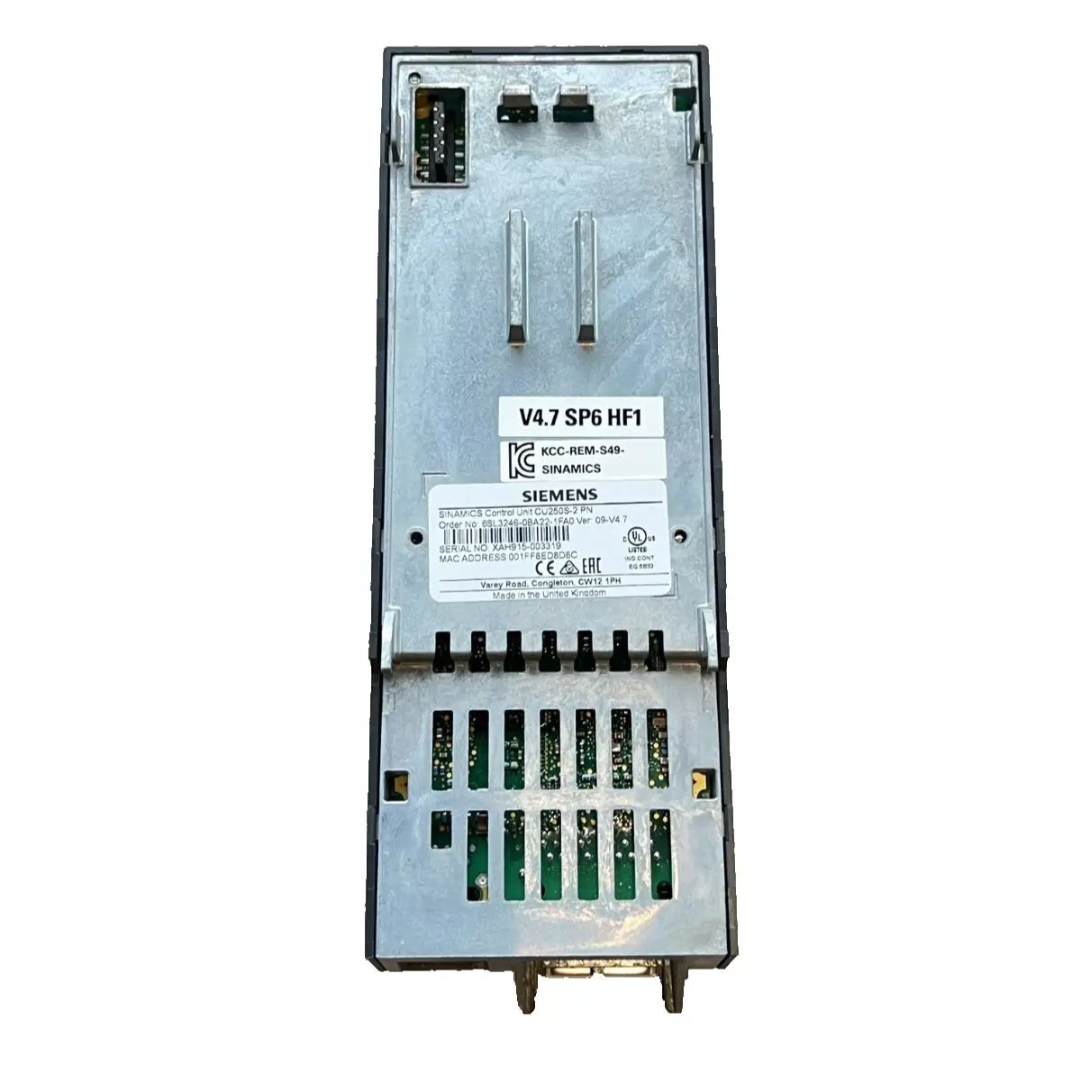 Siemens SINAMICS G120 CONTROL UNIT 6SL3246-0BA22-1FA0 ( 40011801) Image 3