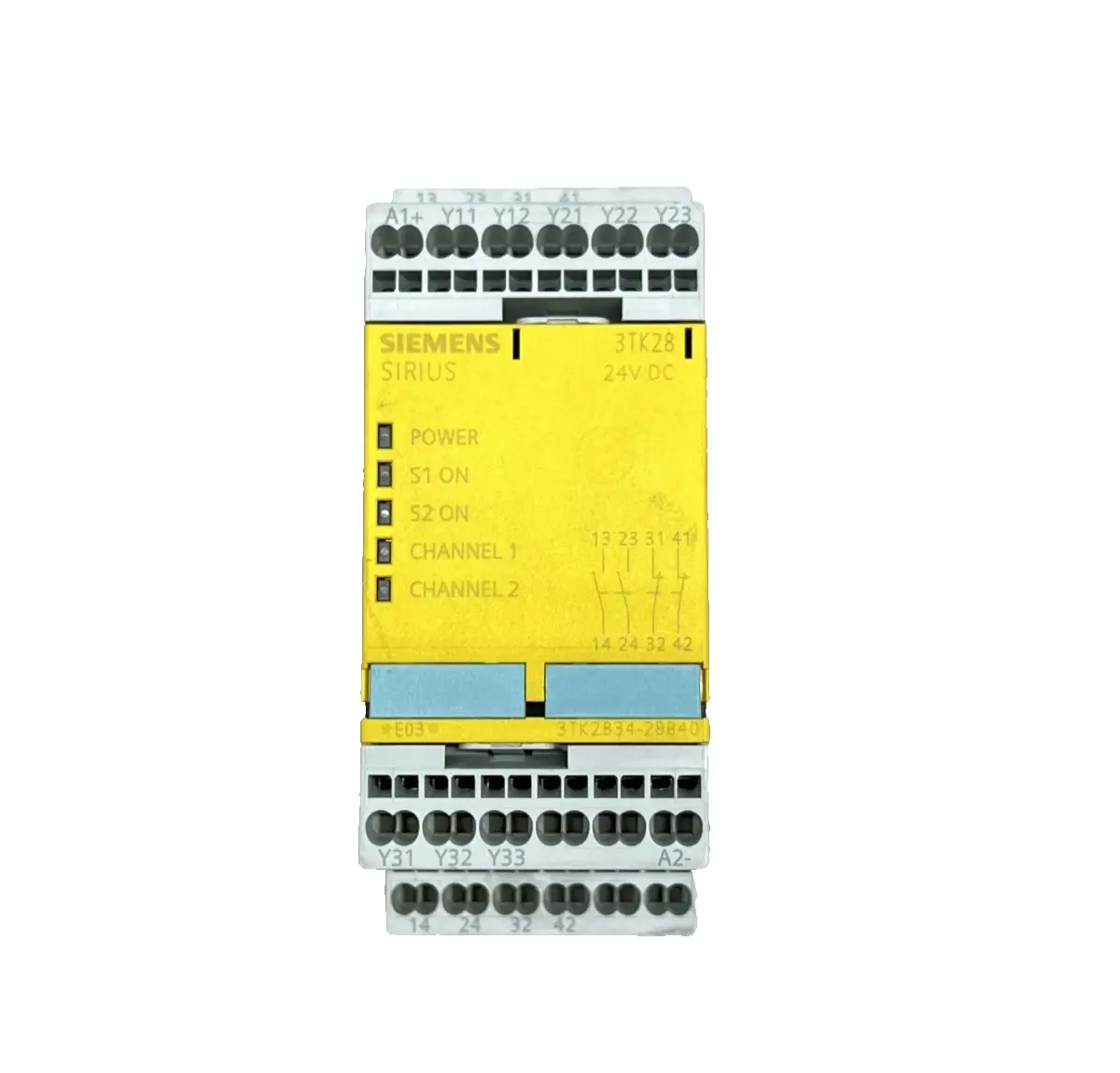 Siemens Safety Switching Device w. Relay Enabling Circuits 3TK2834-2BB40 / DC 24V (40008262)