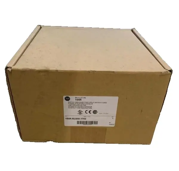 Allen Bradley Disconnect Switch, UL 200A, 3-Pole 194R-NU200-1753 Image 3