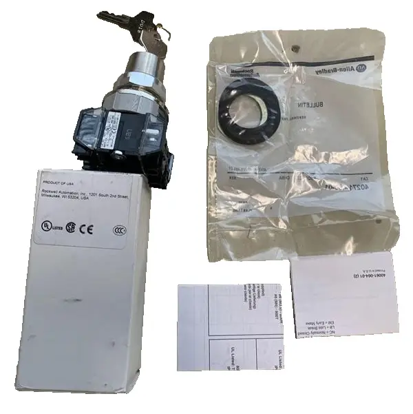 Allen Bradley Key-Operated Selector Switch 800TC-H31B Image 2