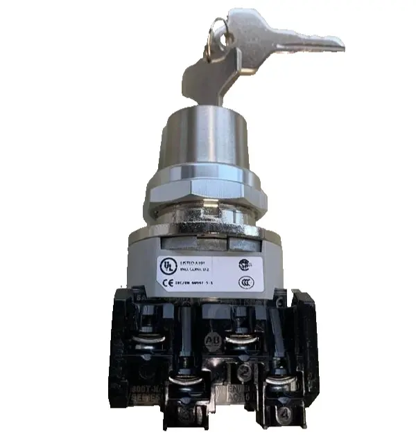 Allen Bradley Key-Operated Selector Switch 800TC-H31B