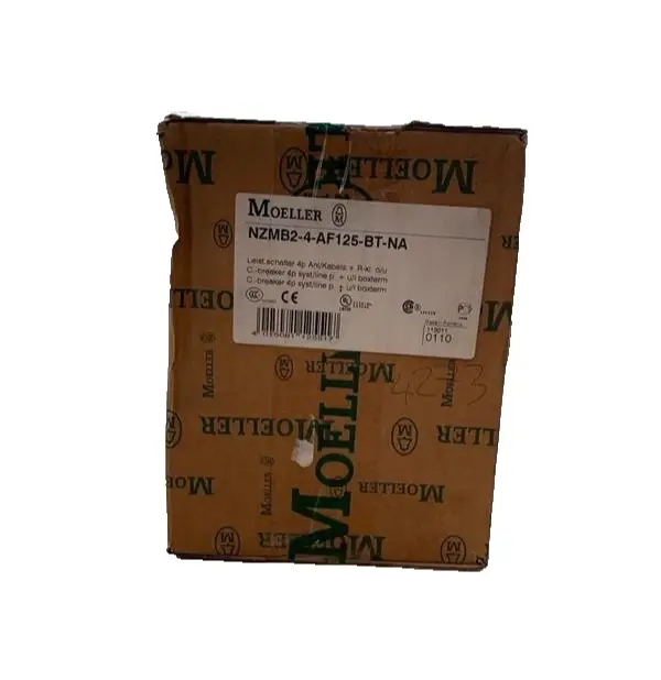 Eaton Moeller Circuit Breaker 125A Frame Terminals NZMB2-4-AF125-BT-NA Image 4