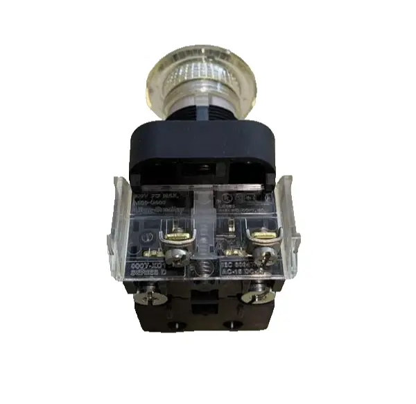 Allen Bradley Pushbutton, Clear, LED, Special 800H-QRMH2CD1 Image 3