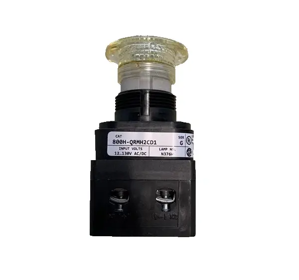 Allen Bradley Pushbutton, Clear, LED, Special 800H-QRMH2CD1