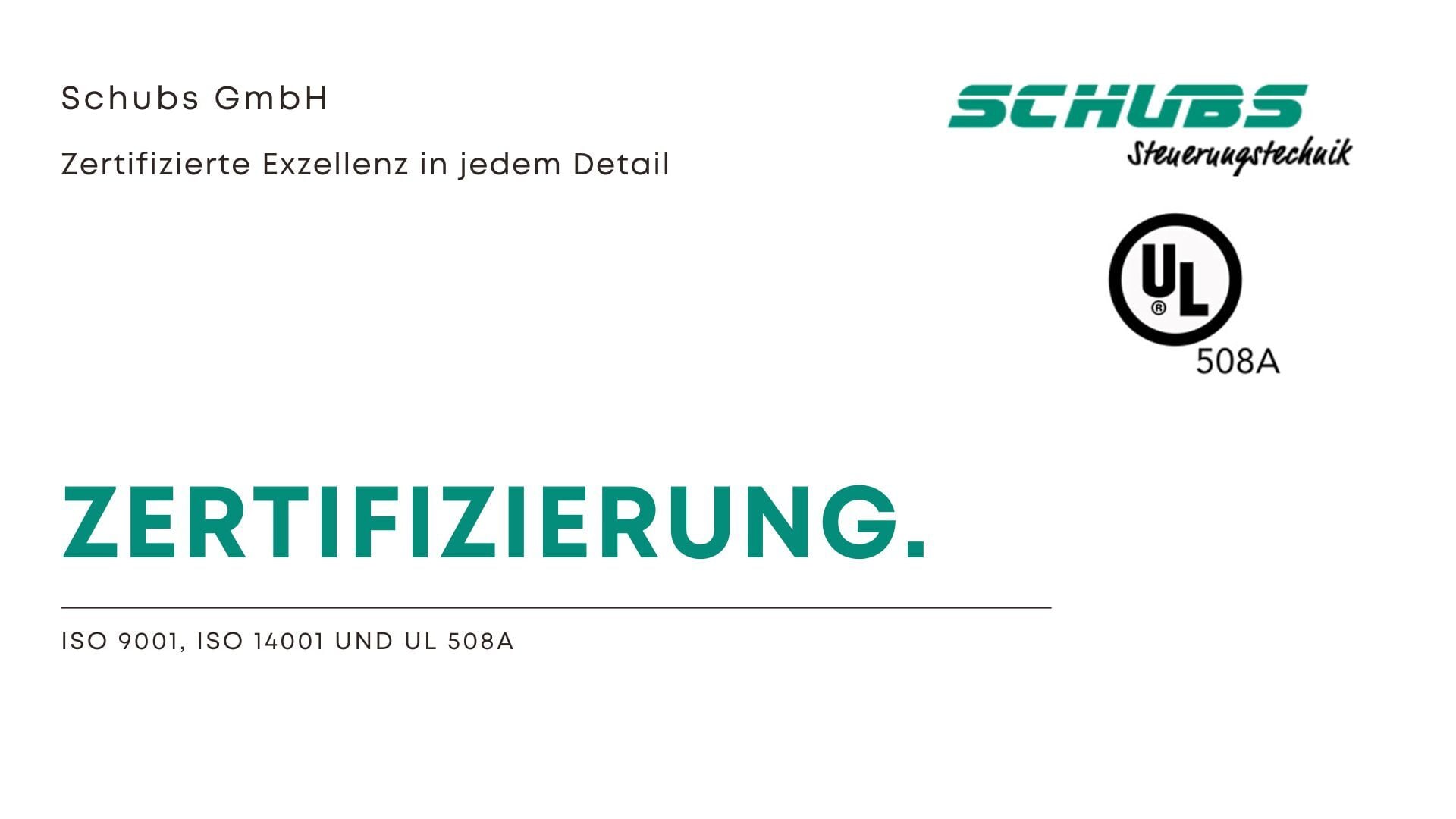 Zertifizierung